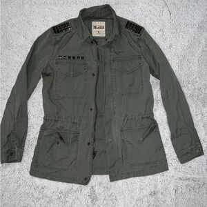 Mudd Olive Green Studded Jacket